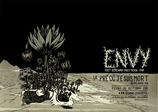 Envy - le pre ou je suis mort - usine - kab - geneve - switzerland Envy - le pre ou je suis mort - usine - kab - geneve - switzerland