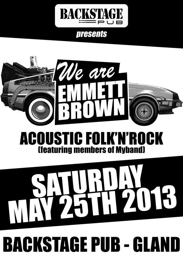 FLYER-WE-ARE-EMMETT-BROWN-BACKSTAGE-PUB