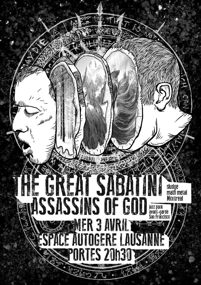 The Great Sabatini - Assassins of God - Espace Autogéré Lausanne