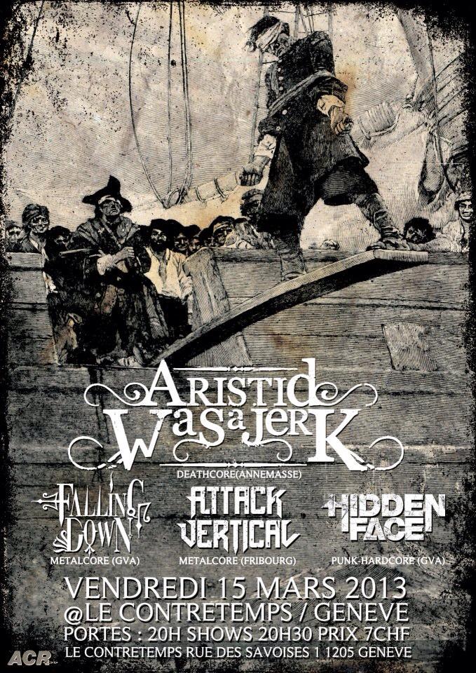 aristid was a jeck - falling down - attack vertical - hidden face - le contretemps - geneve - 15-03-13
