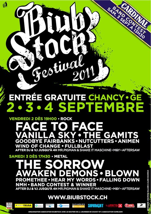 buibstock festival chancy geneve 2-3 aout 2011 buibstock festival chancy geneve 2-3 aout 2011