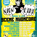 flyer fête de la musique scène Nyoncore 2011