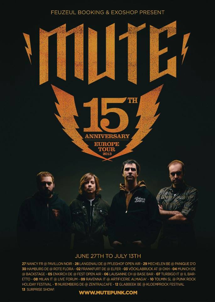 mute tour summer 2013