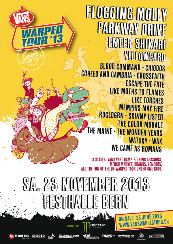 vans warped tour bern 2013