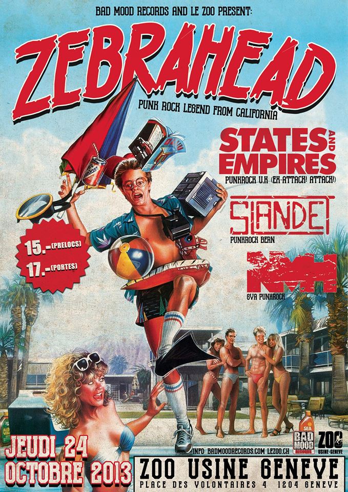 zebrahead - states and empires - slandet - nmh - geneve - usine